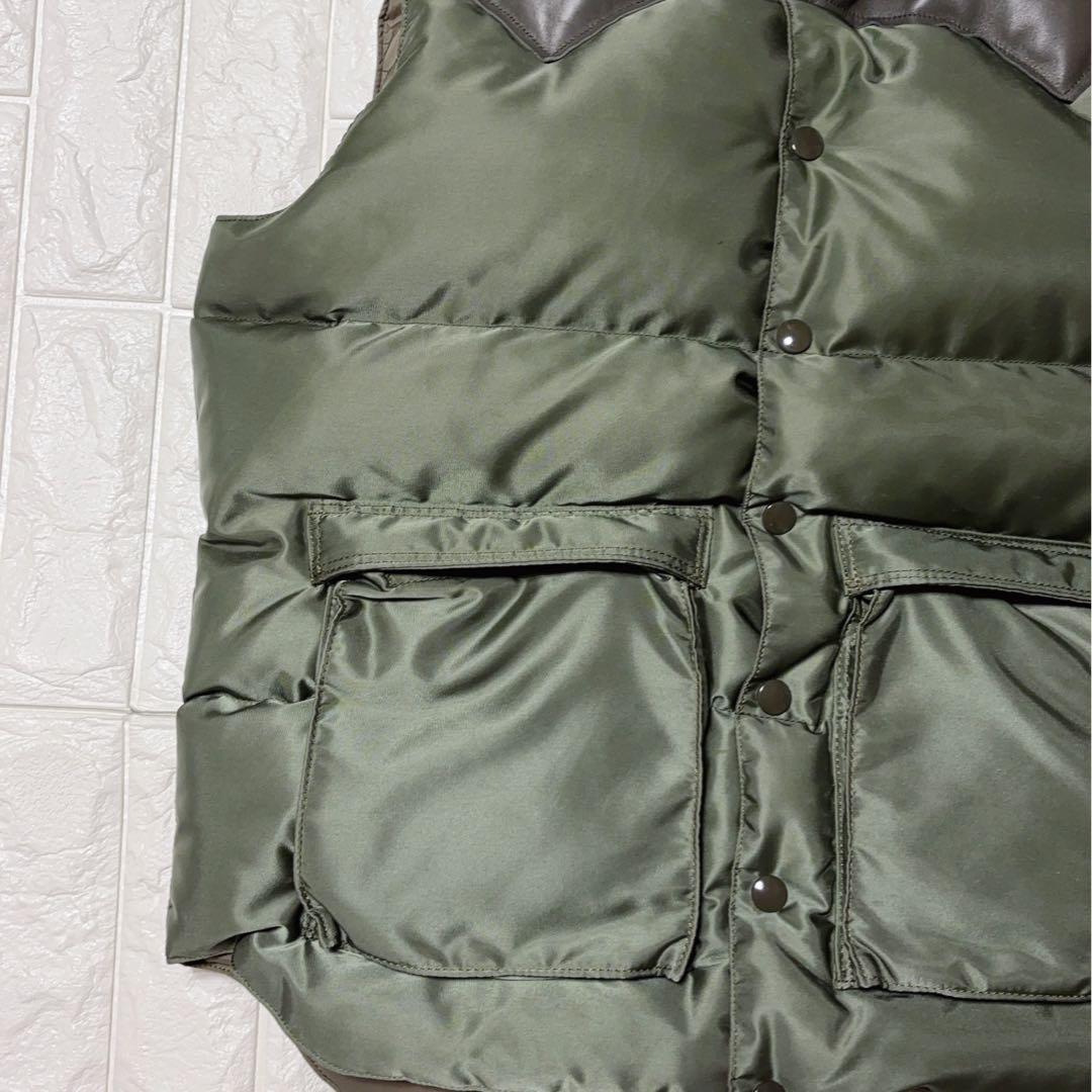 ロッキーマウンテン　PORTER × BEAMS 別注 ダウンベスト　M〜L