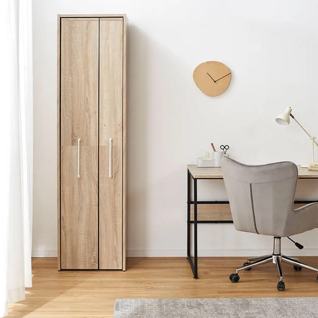 LOWYA [幅47.5] 本棚 オーク