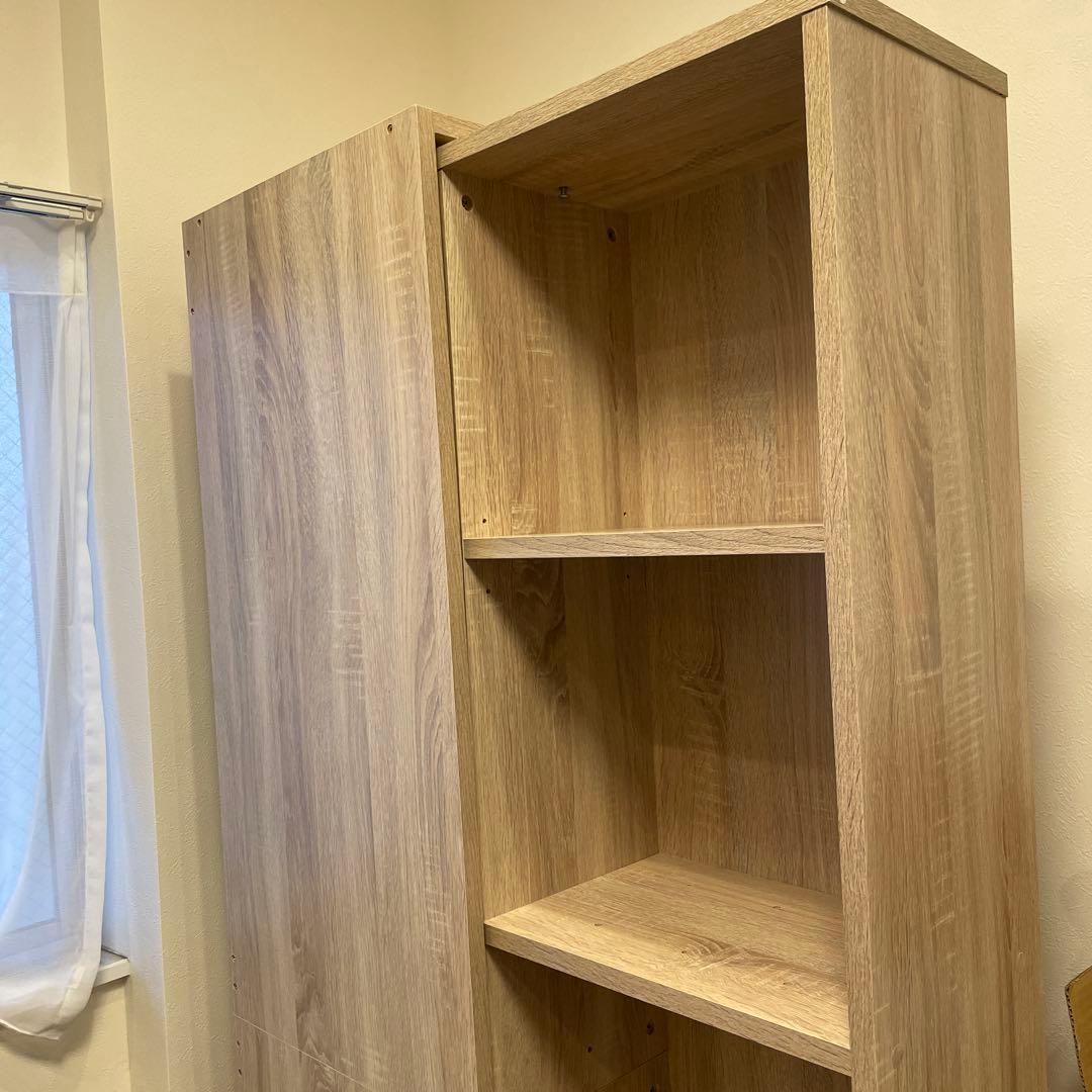 LOWYA [幅47.5] 本棚 オーク