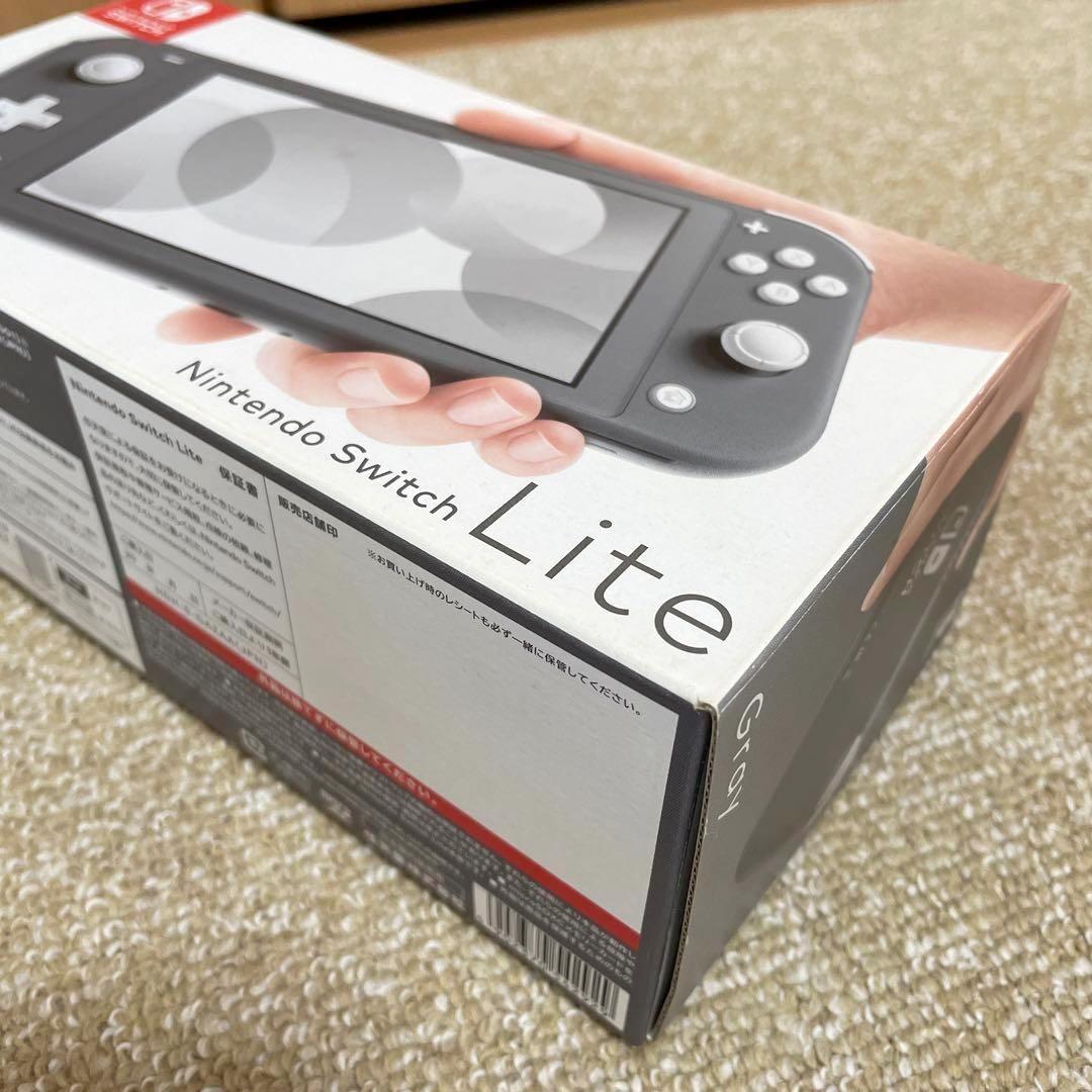 Nintendo Switch Lite グレー 本体 充電器 ケース
