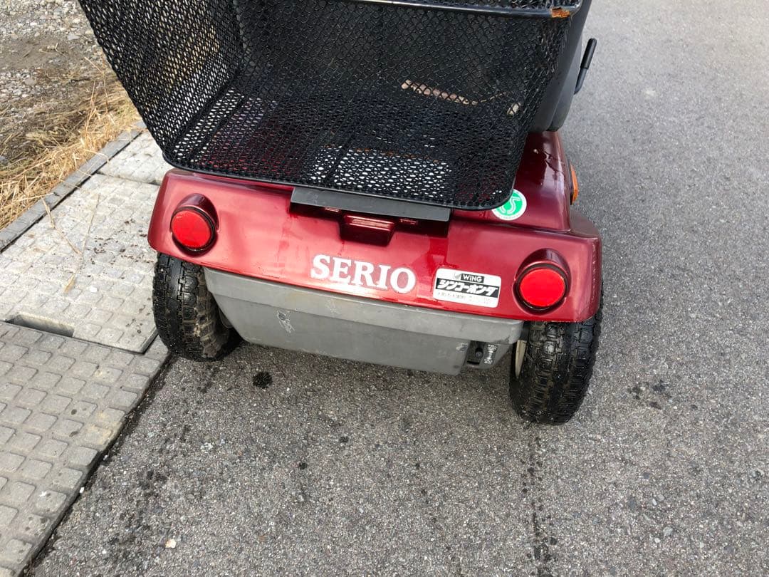 電動車椅子 シニアカー SERIO セリオ SBT40走行可能 訳アリ(B13)