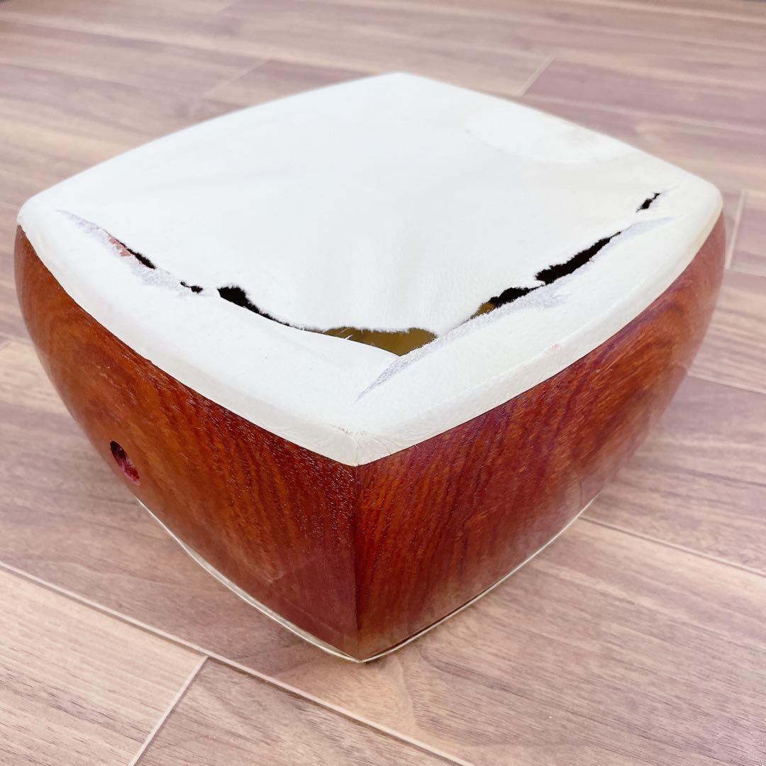 地唄三味線 細棹 一本溝 丸打胴 紅木 和楽器