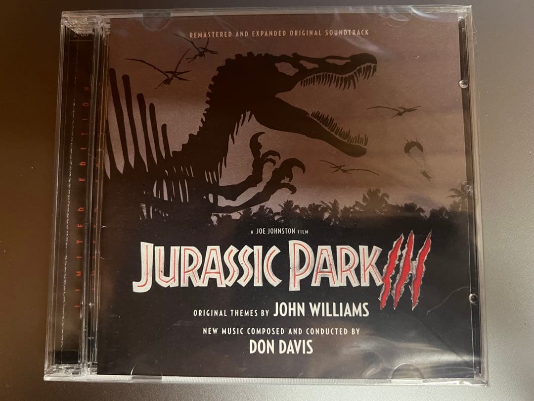 未開封『ジュラシック・パークIII』サウンドトラック