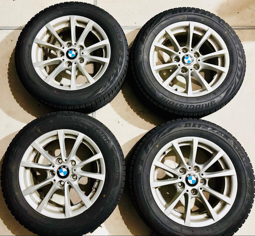 BMW320D純正　16インチ スタッドレス　ブリザックVRX2 ホイールセット