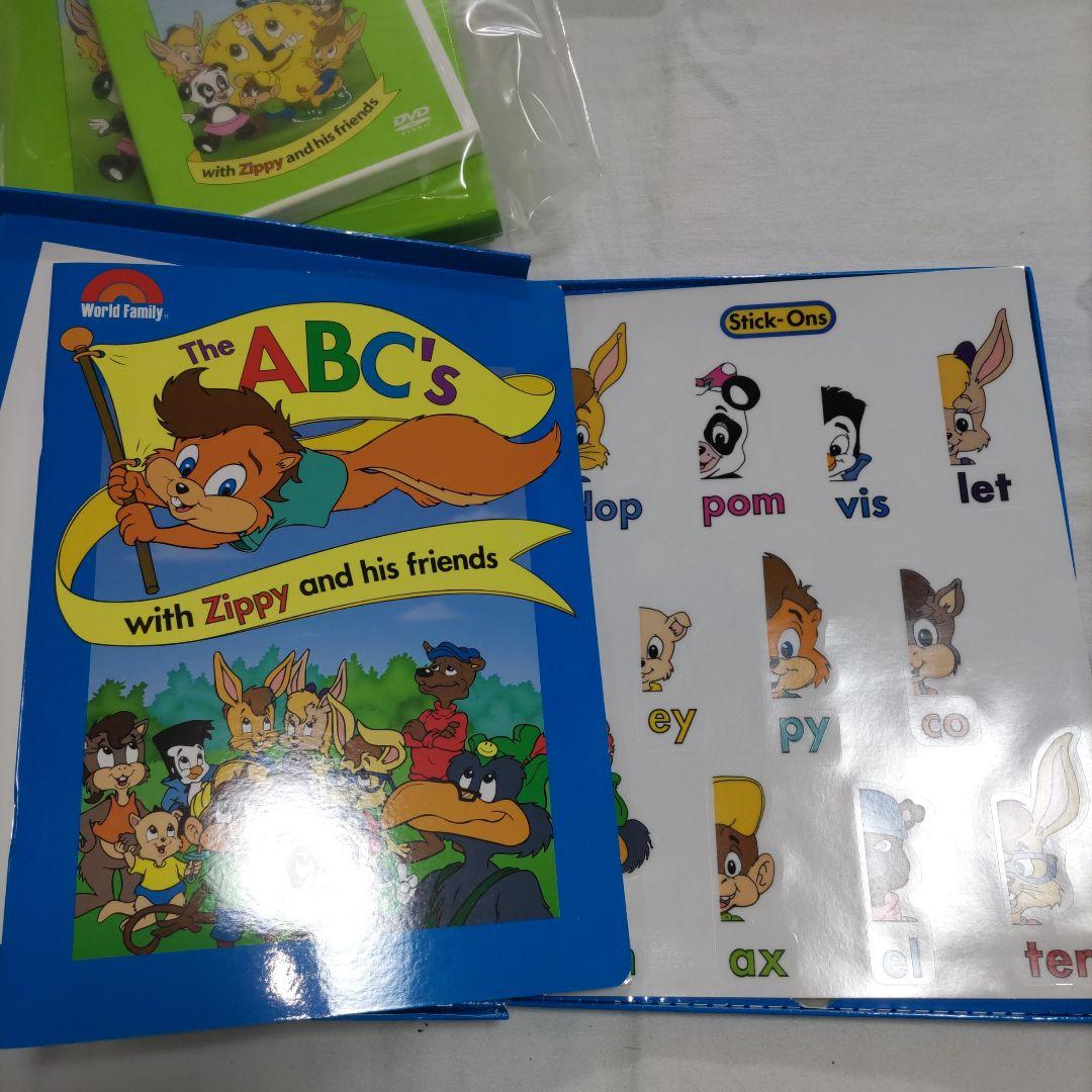 ディズニー　ワールドファミリークラブ　英語教材　DVD　本　セット