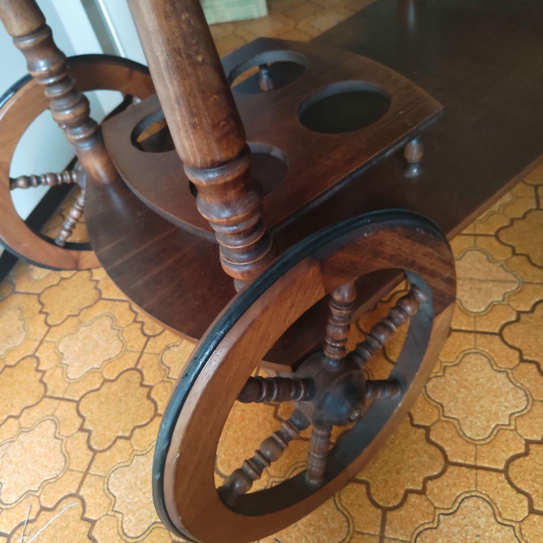 ☆ぺいさま専用☆丸テーブル　バタフライワゴン　オブジェワゴン