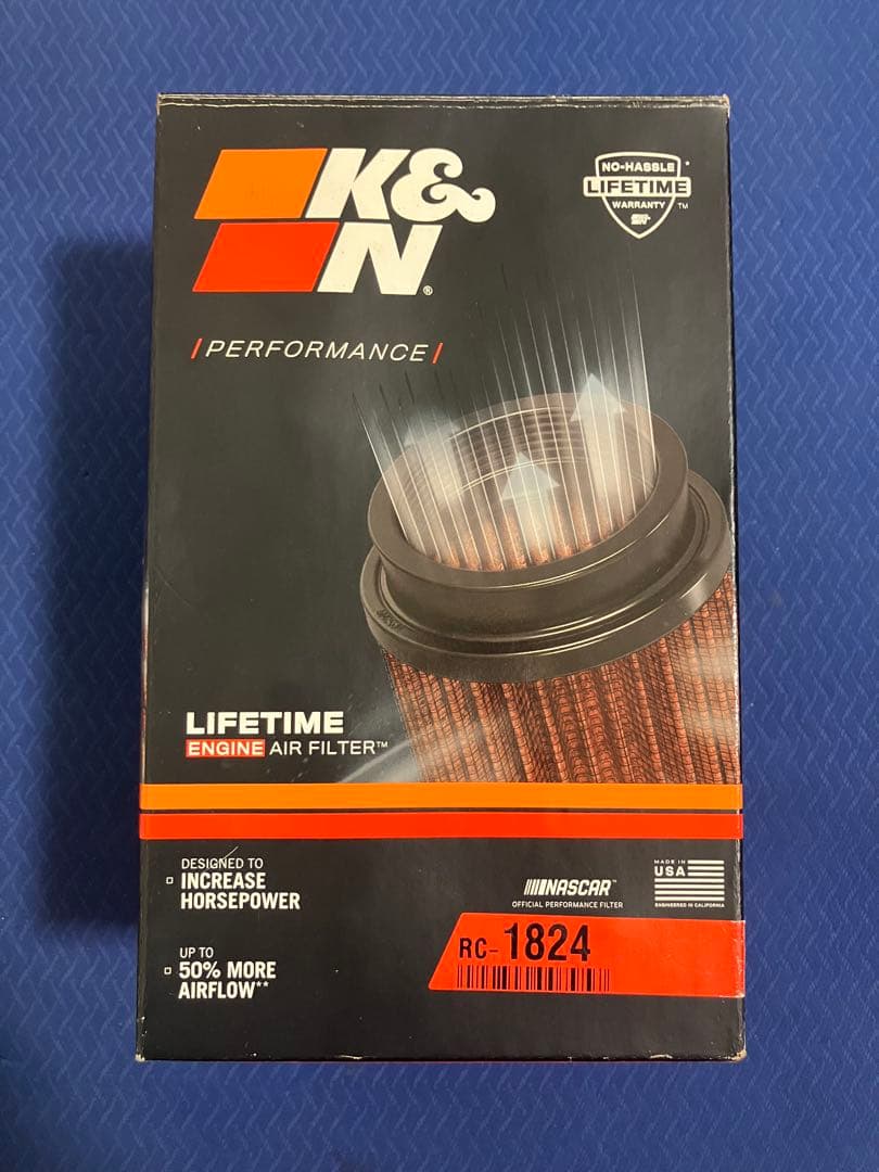 未使用　ヨシムラ　K&N ケーアンドエヌ エアフィルター　カスタムフィルター