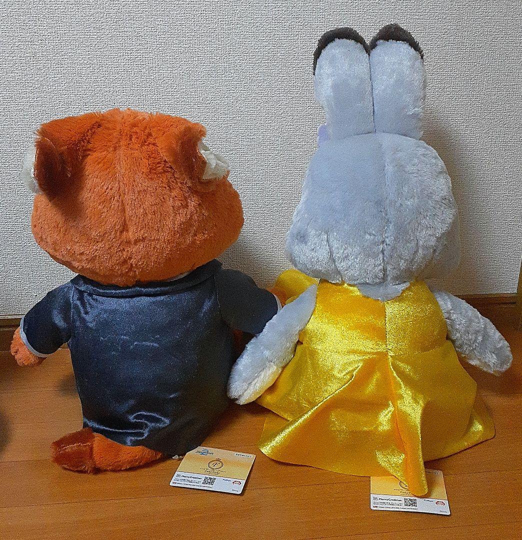 【ズートピア2】ニック ジュディ ゲイリー パウバート◆新品ぬいぐるみ