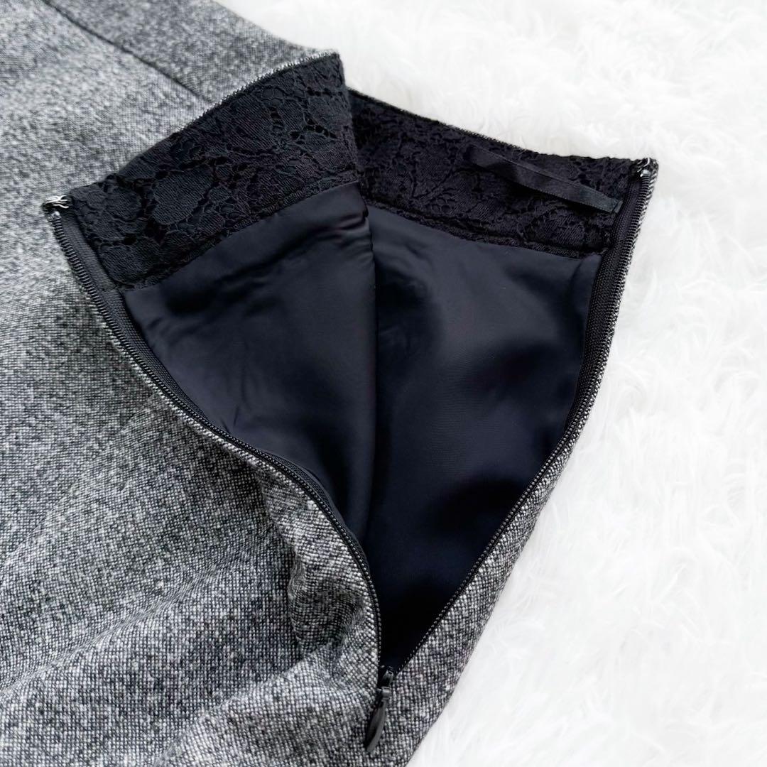 K.T ロロピアーナ カシミヤ混 スカートスーツセットアップ 大きいサイズ17号