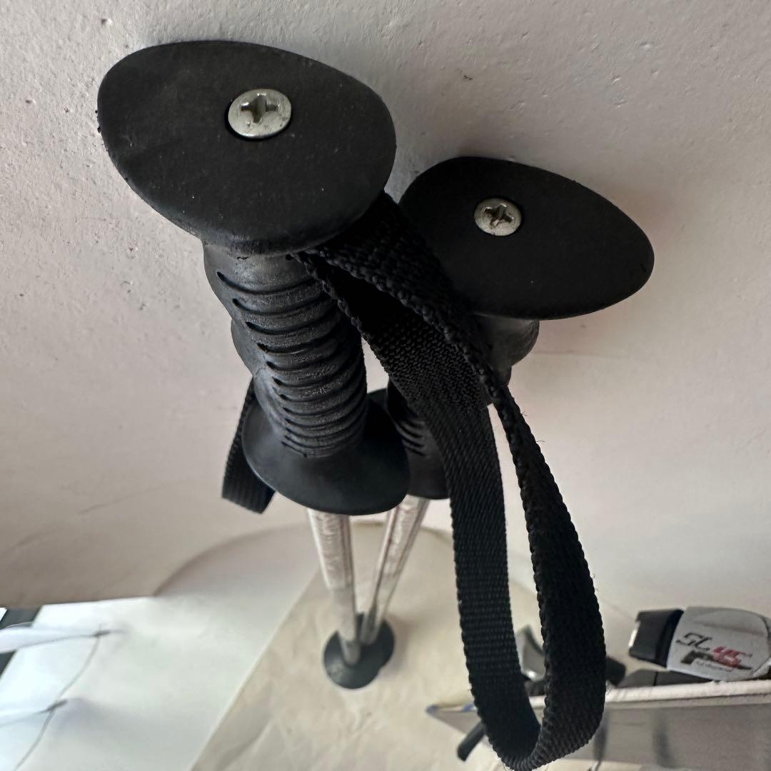 HEAD キッズ スキー板 おまけのストックつき