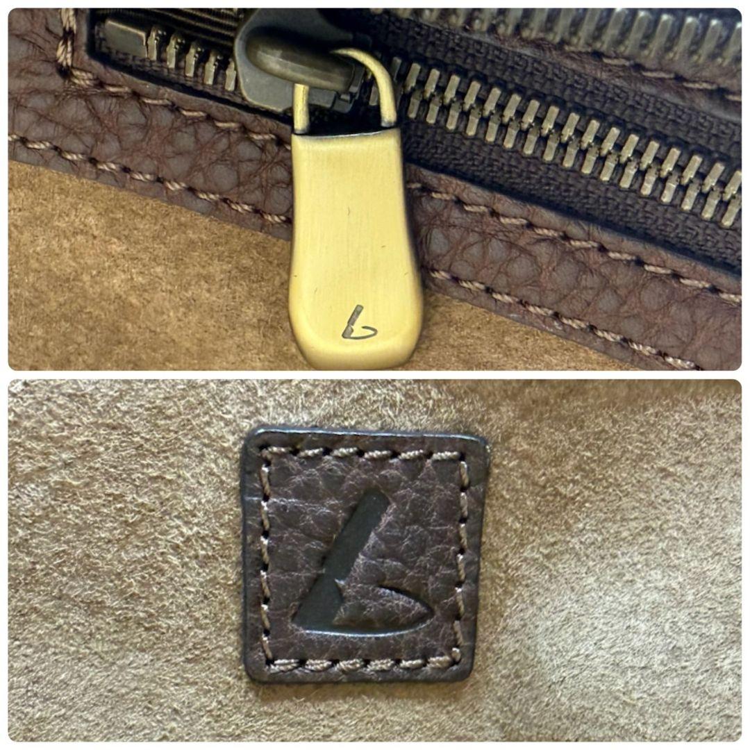 【美品】土屋鞄 トーンオイルヌメ アンティック ボストンバッグ 本革 レザー