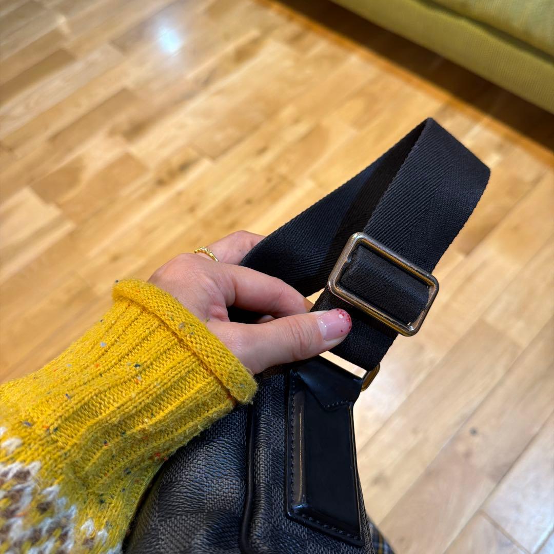 Louis Vuitton ダミエ ブラック ショルダーバッグ
