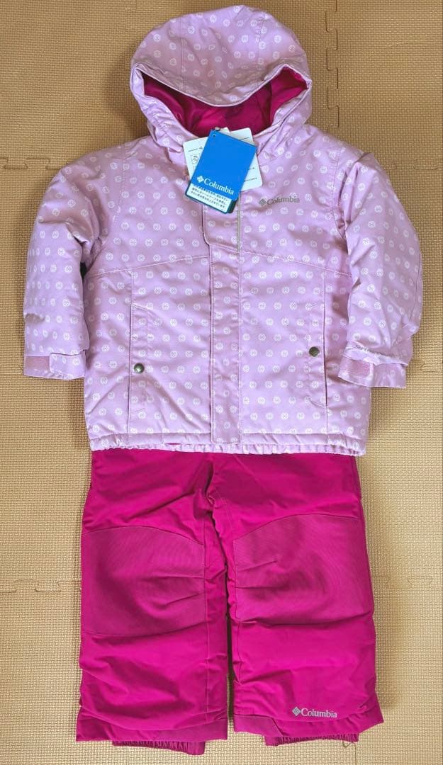 【新品・未使用】　コロンビア　スキーウェア　子ども　上下セット　3T