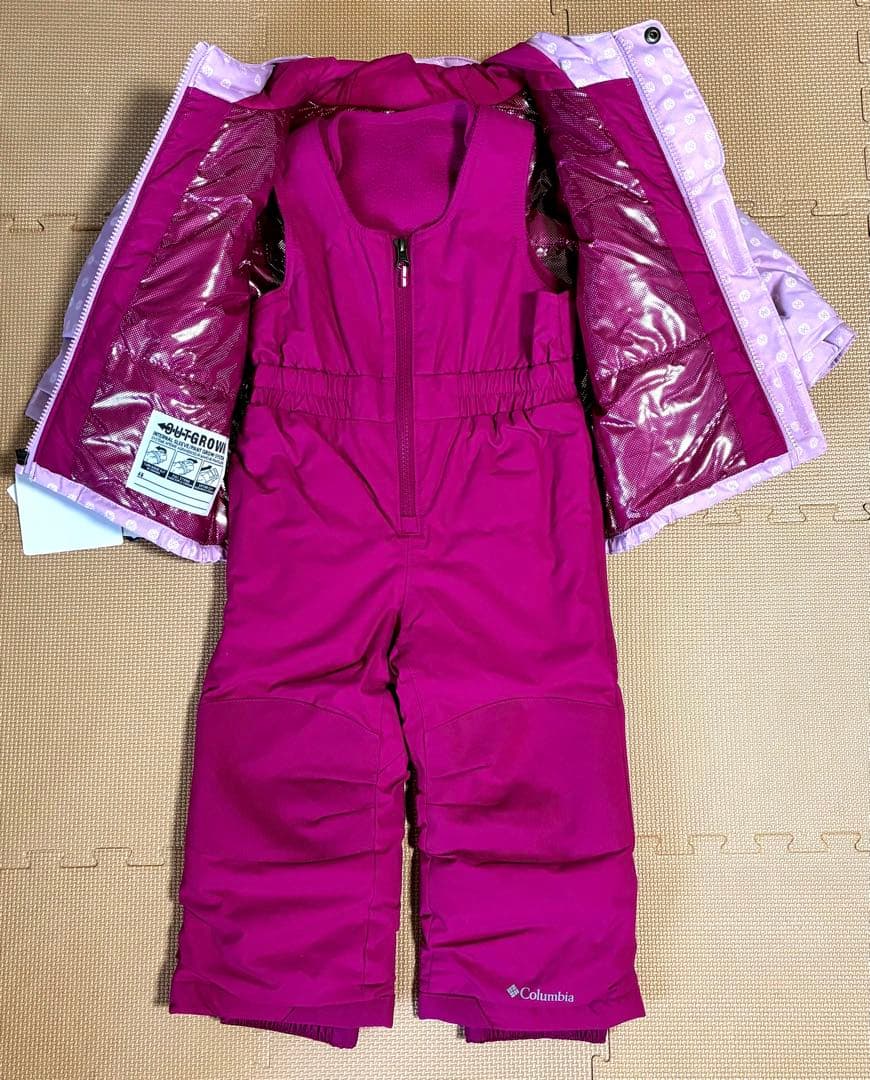 【新品・未使用】　コロンビア　スキーウェア　子ども　上下セット　3T