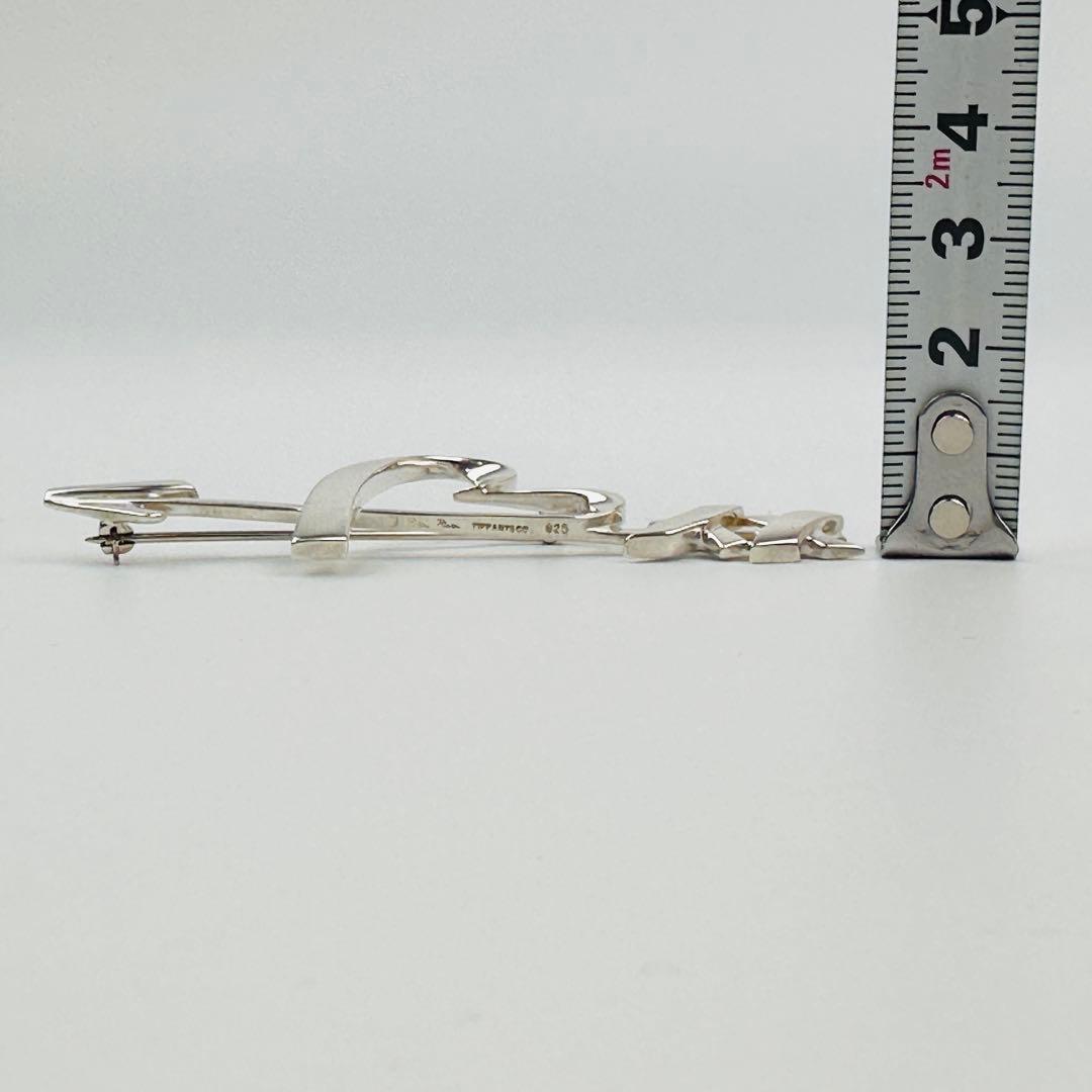 美品　ティファニー　ハートと矢のブローチ　ラヴィングハートアロー　シルバー925