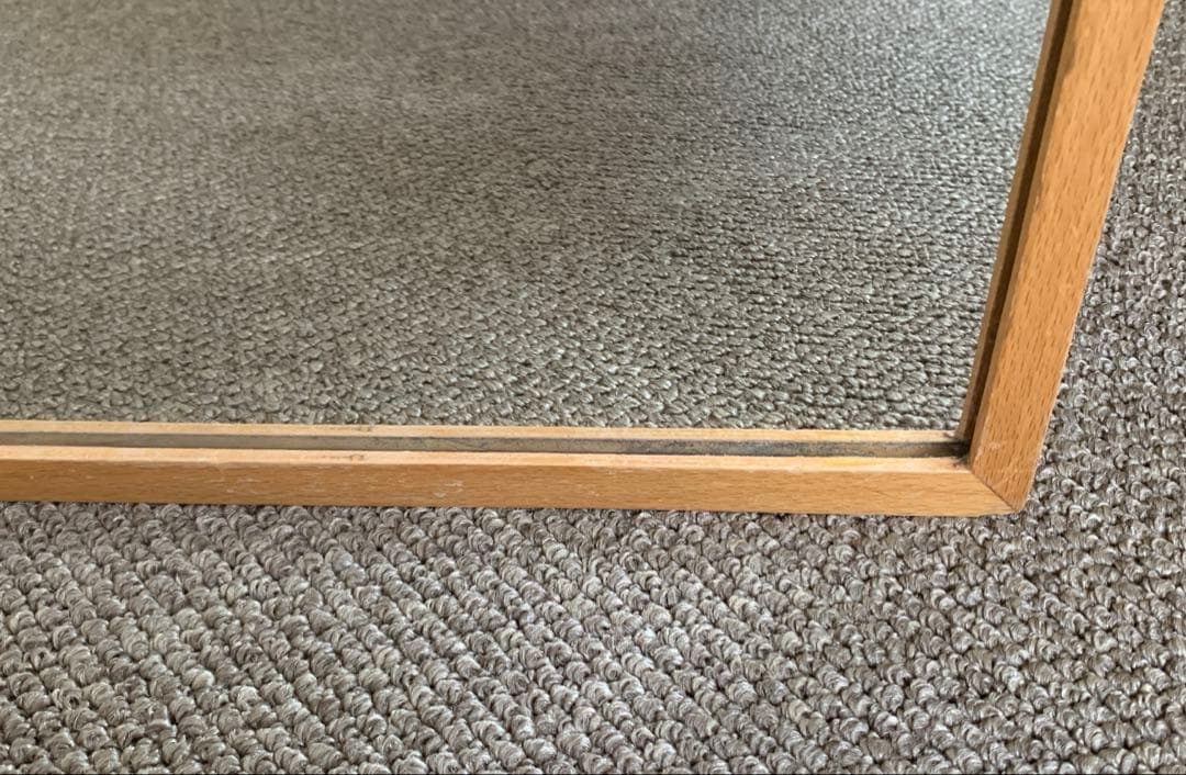 無印良品　姿見　鏡　ハンガーラック　送料込み　ミラー　中古