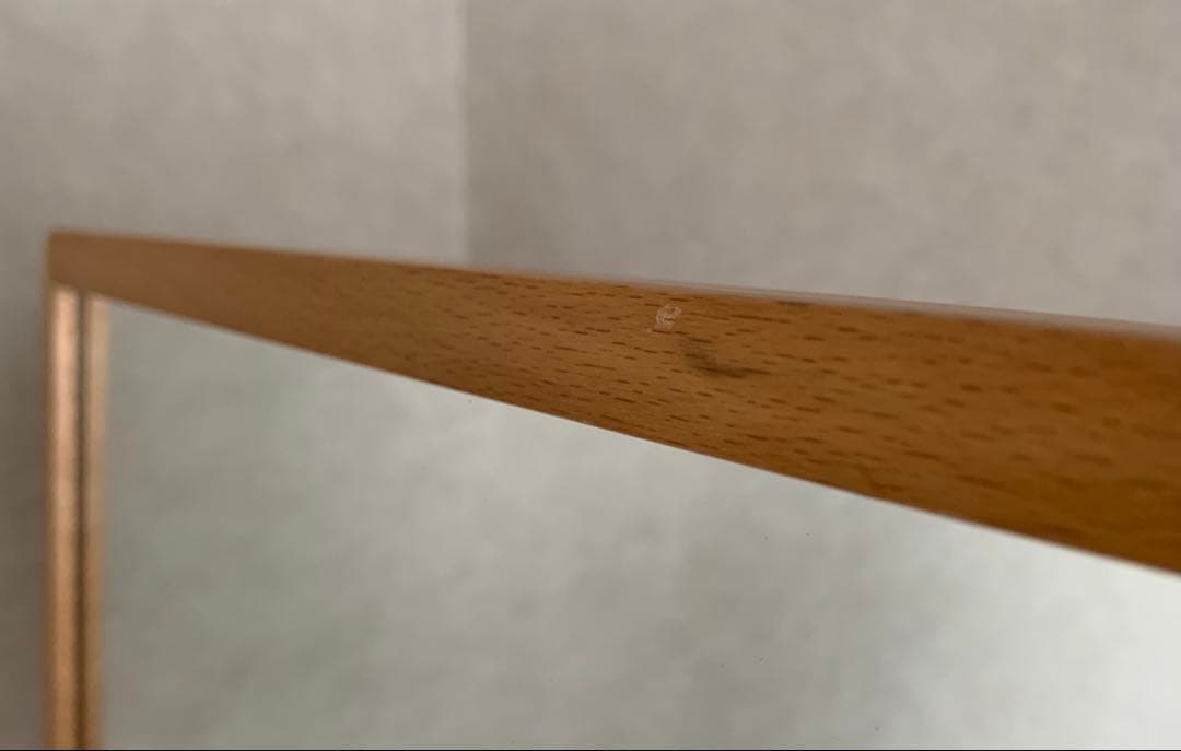 無印良品　姿見　鏡　ハンガーラック　送料込み　ミラー　中古