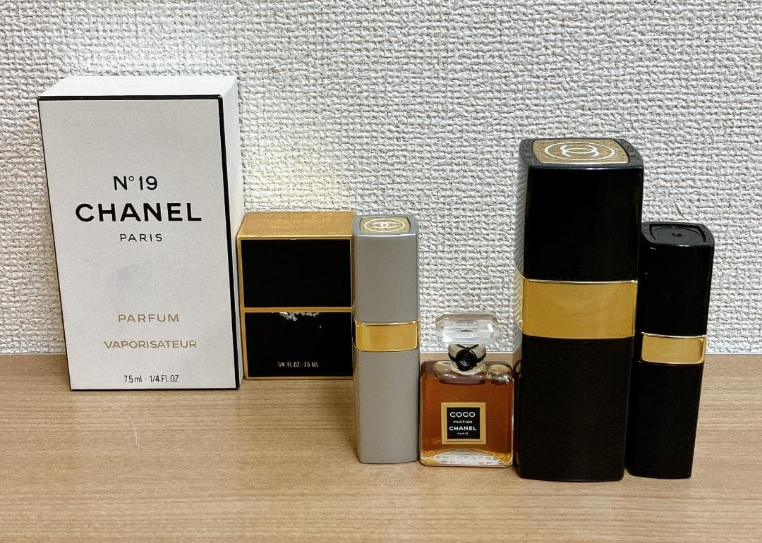 CHANEL香水まとめて★No.5/No.19/シャネル/K61-167