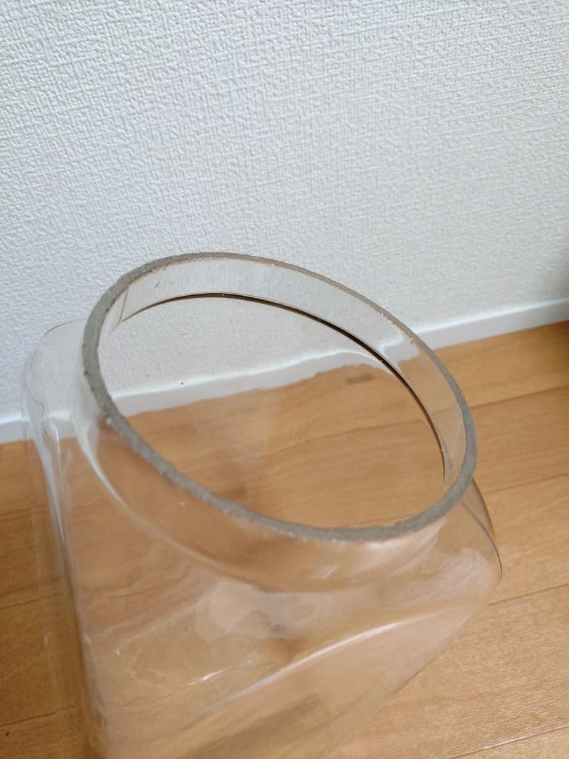 昭和レトロ　ガラス瓶お菓子入れ　小物入れ　アンティーク　ビンテージ　架台付　レア