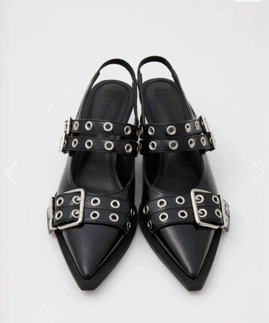 SLY POINTED TOE BELTED サンダル