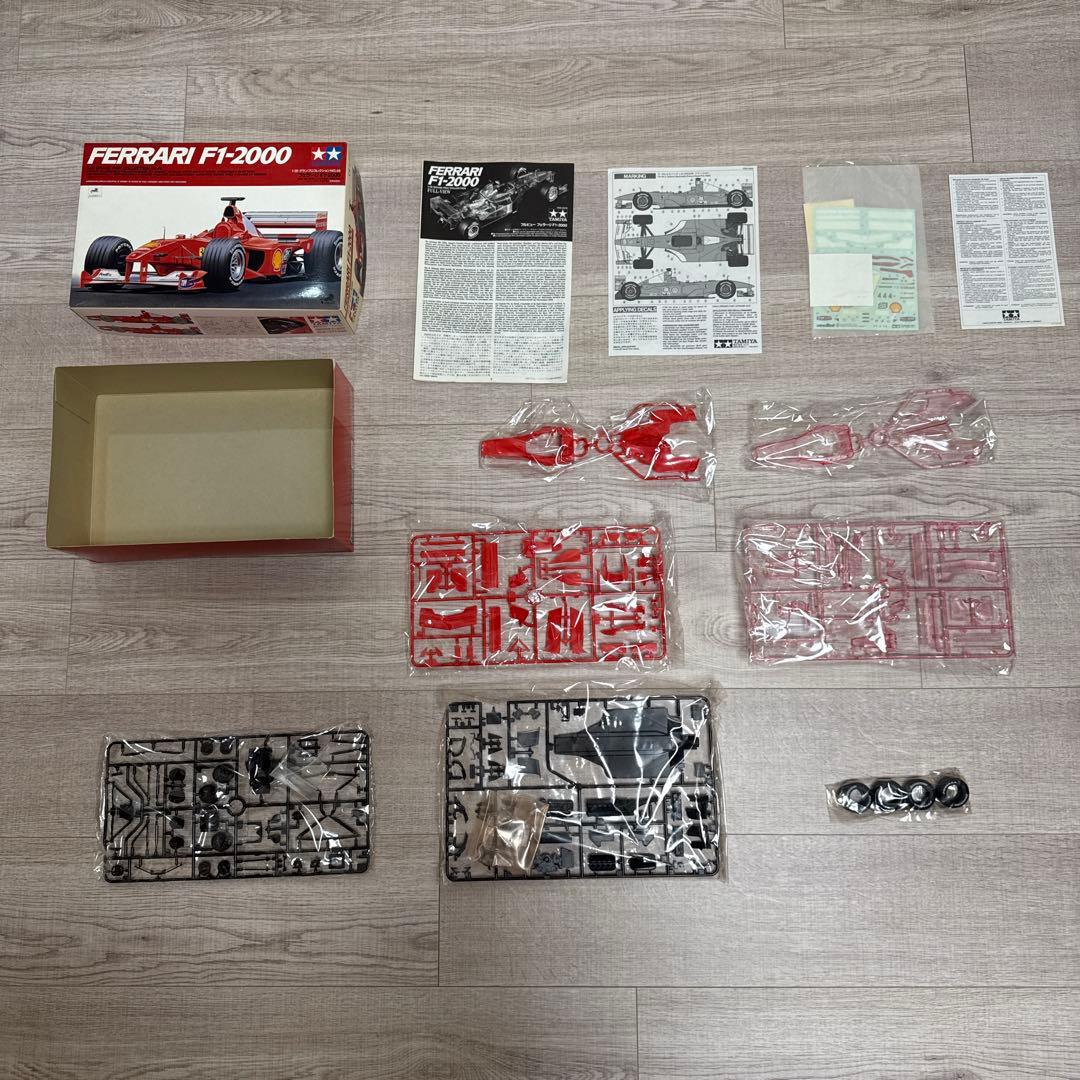 タミヤ製1/20 フェラーリ F1-2000