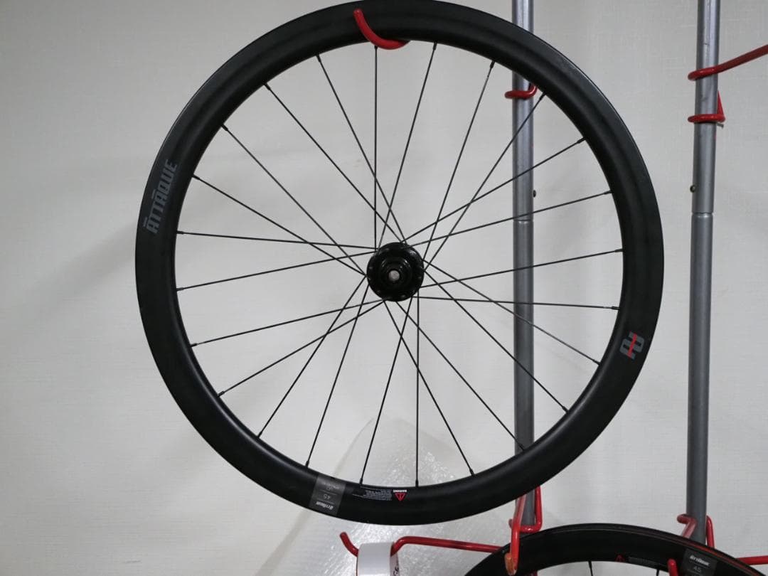 アタッキ カーボンホイール ディスクブレーキ 45mm　ATTAQUE 前後