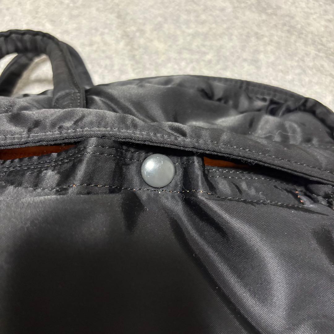 【美品】PORTER タンカー ブリーフケース 2way ブラック ナイロン