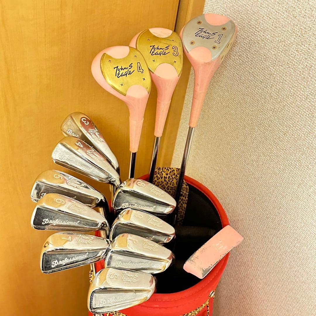 レディースゴルフクラブセット✨キャディバッグ付✨初心者✨13本