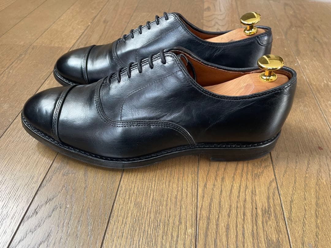 【美品】アレンエドモンズ パークアベニュー US6.5 EE 現行ロゴ