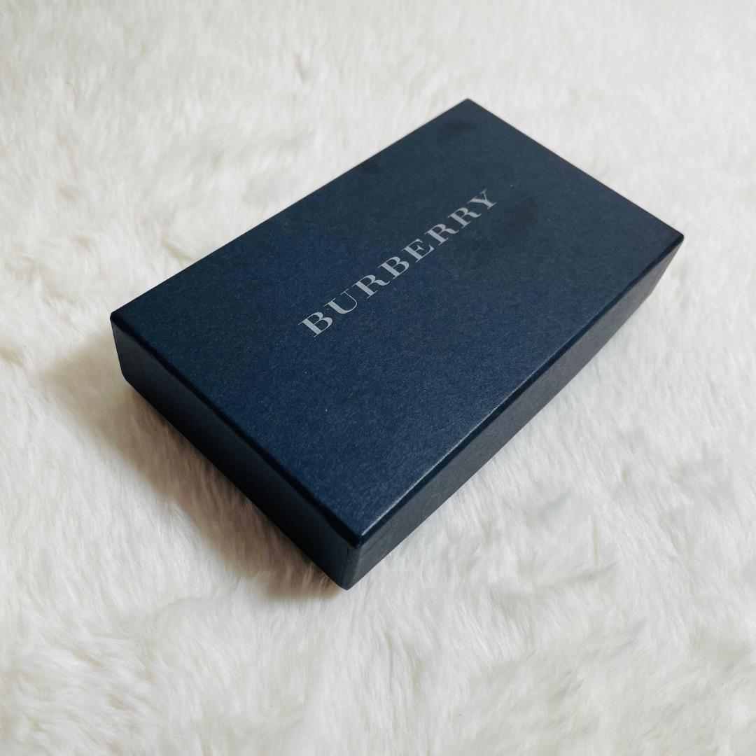 新品未使用　BURBERRY ノバチェック キーケース ブラック キーリング