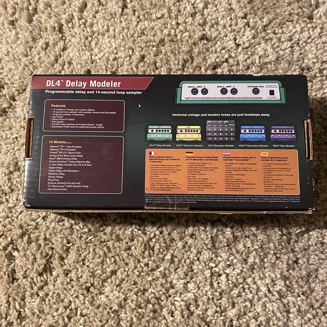 LINE6 DL4 Delay Modeler 生産終了品