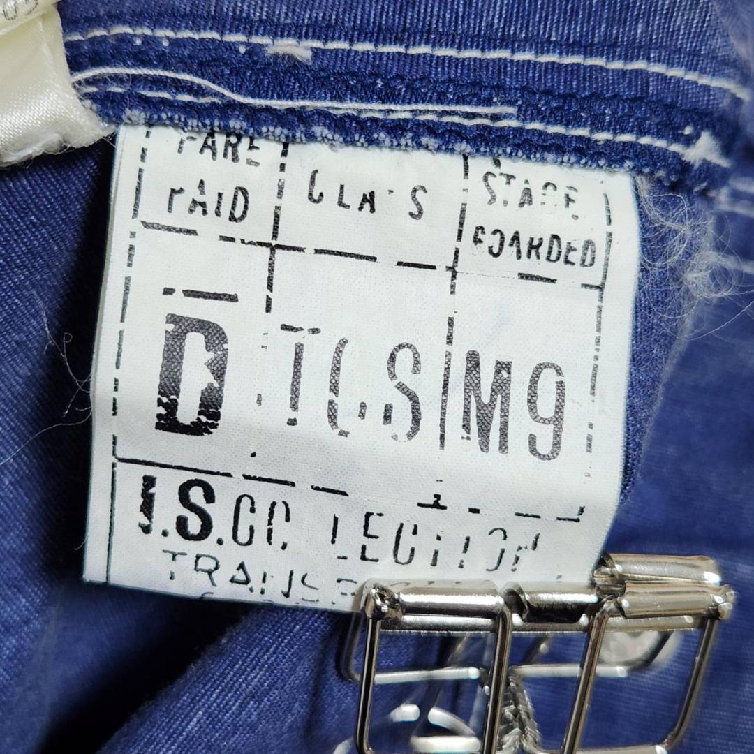 希少 ISSEY MIYAKE デニムジャケット M ブルー 綿 ヴィンテージ