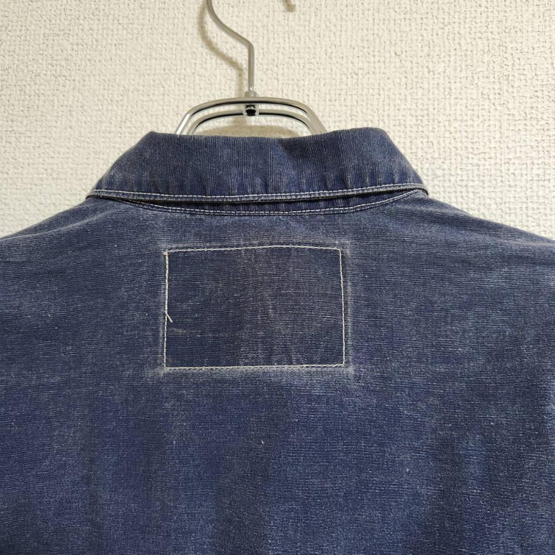 希少 ISSEY MIYAKE デニムジャケット M ブルー 綿 ヴィンテージ