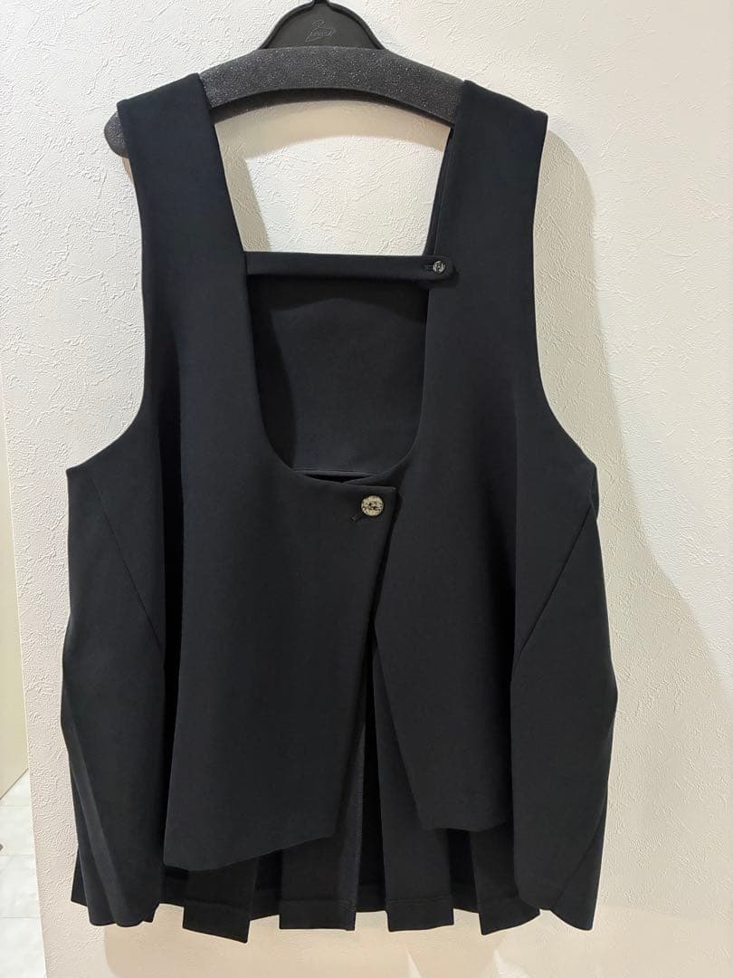 美品　エンフォルド　2wayプリーツジレ