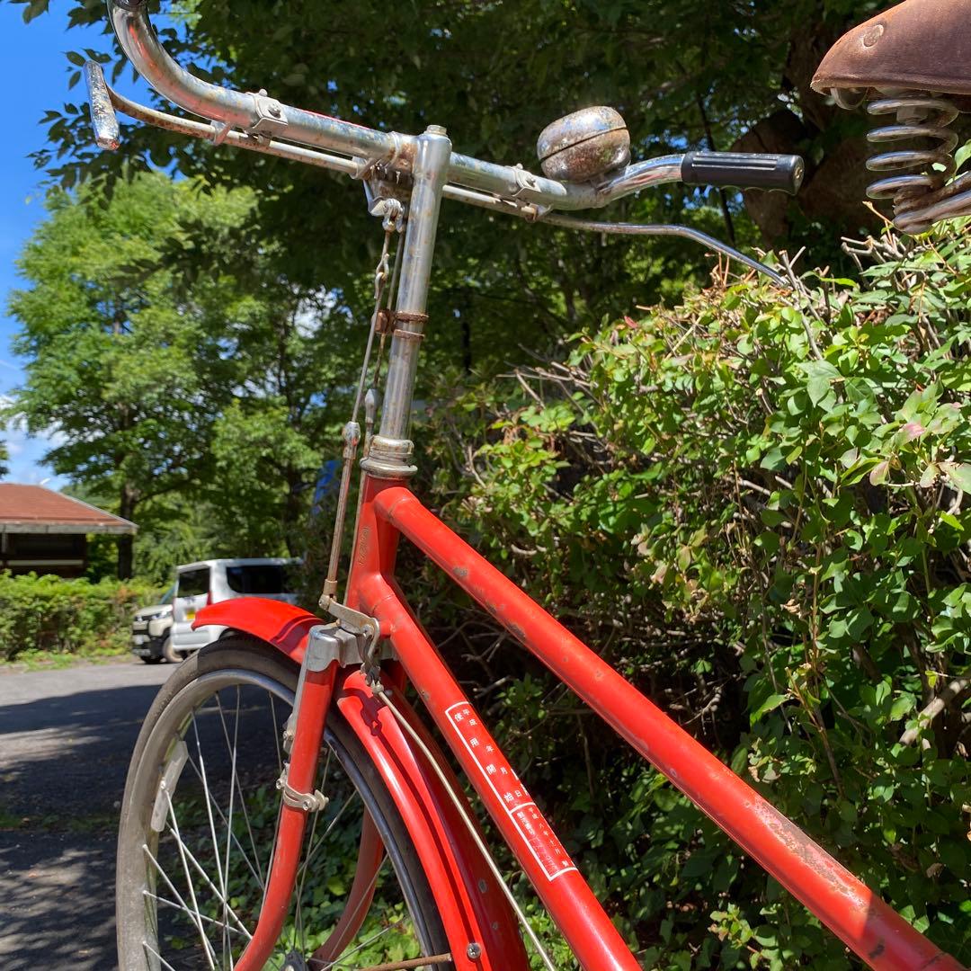 昔の郵便屋さんが使ってた配達自転車　送料込