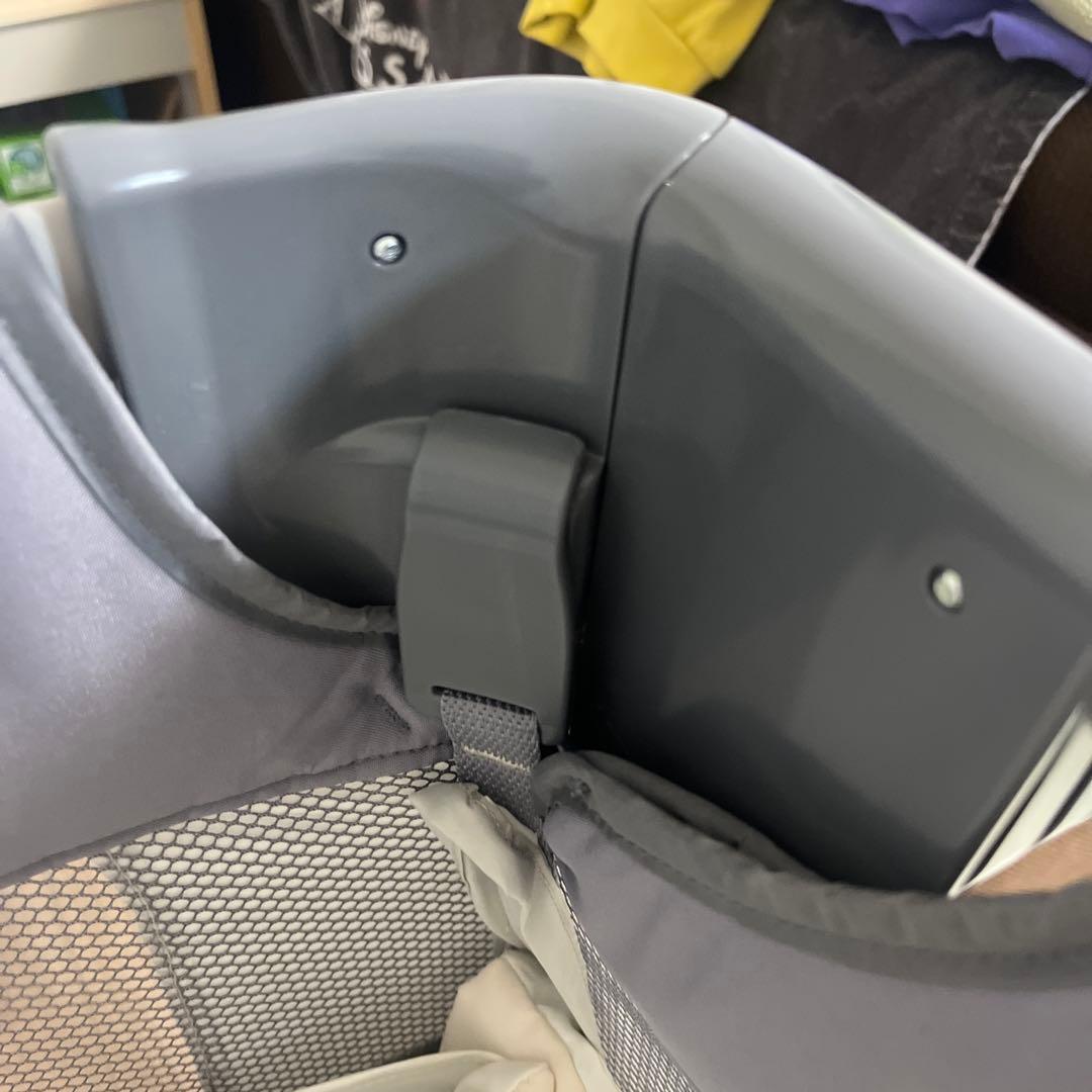 【美品】アップリカ　ココネルエアーAB 折りたたみ式ベビーベッド