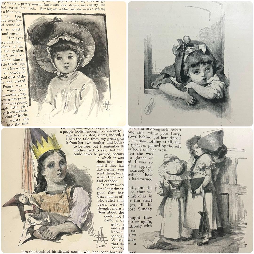 No.325 アンティーク 古書 洋書 絵本 ビクトリアン 児童書