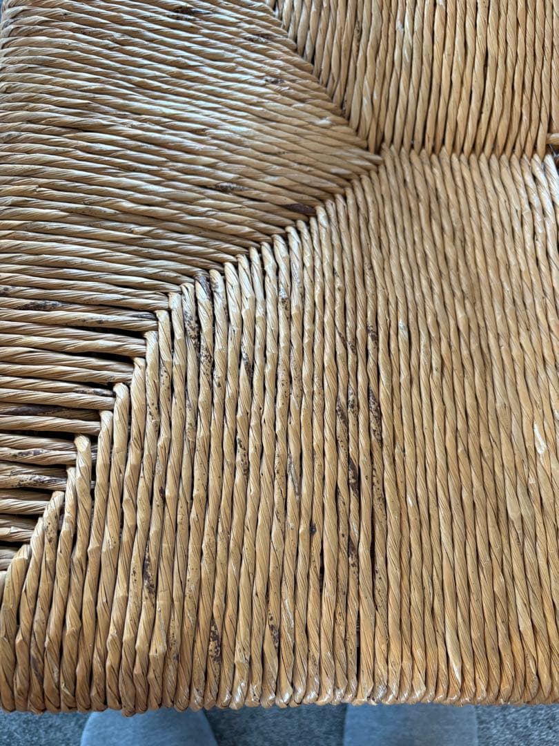 .*.様 松本民藝 ７７型曲肘ラッシチェア