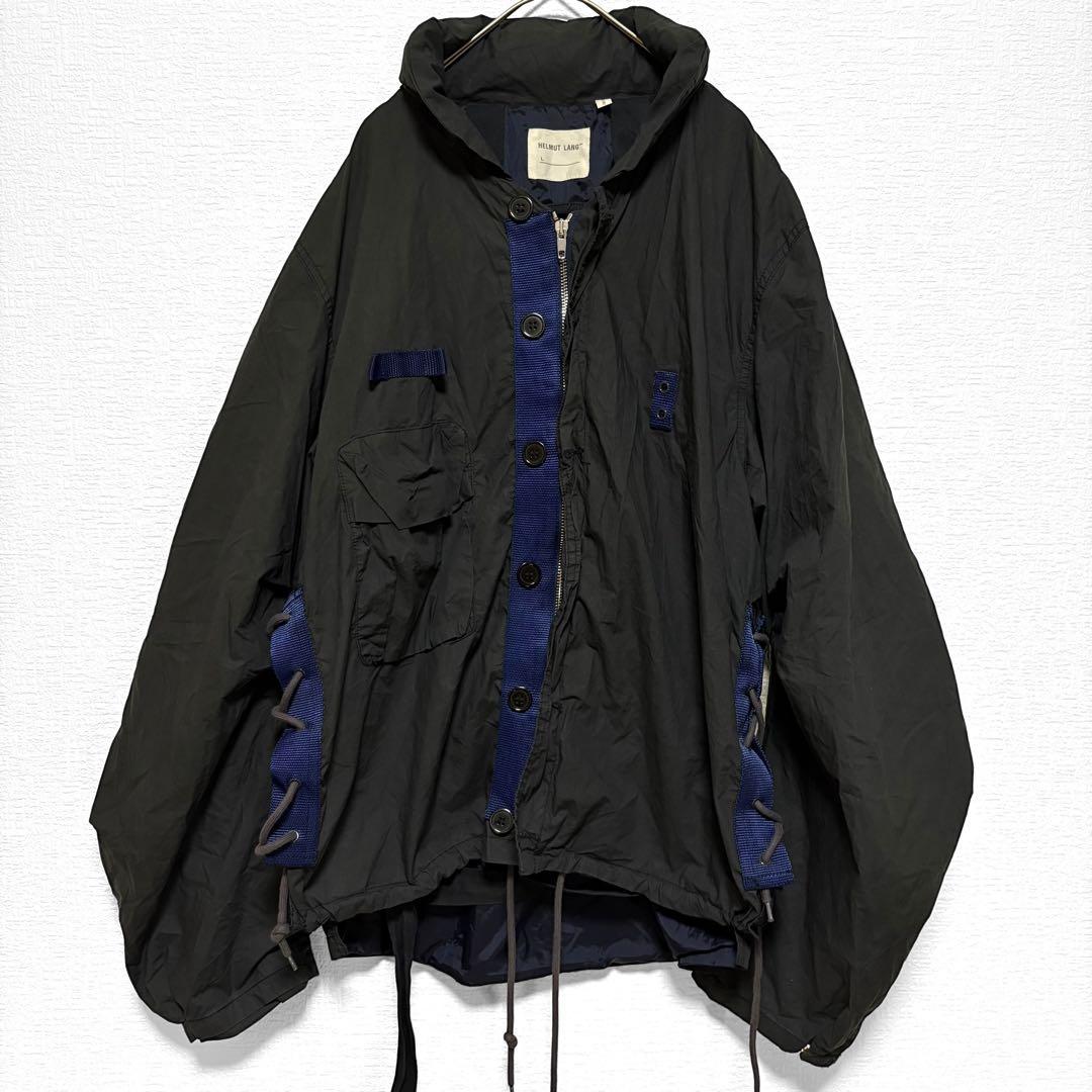 Helmut Lang/M69/Flak Jacket/52/本人期/2way黒