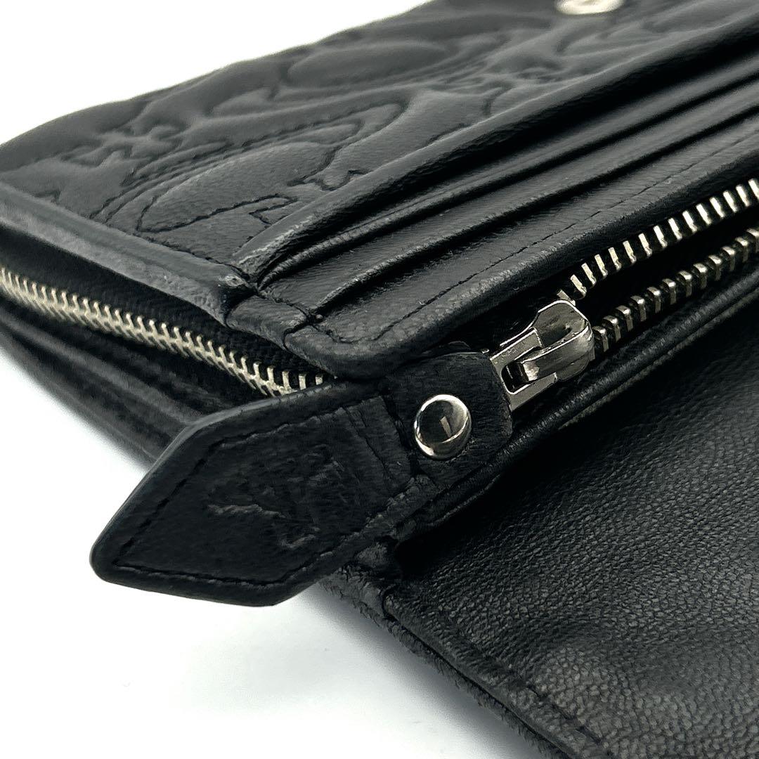 Vivienne Westwood 長財布 安全ピンク キルティング フラップ