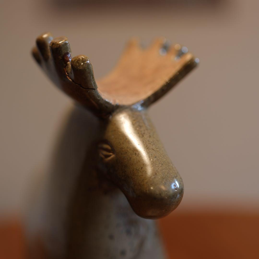 【ささ17】リサ・ラーソン 大きな動物園 ヘラジカ Lisa Larson