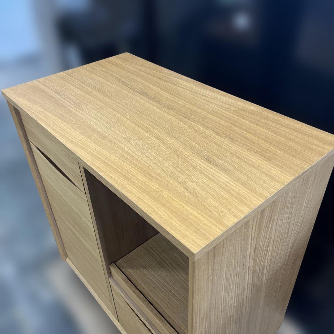 【unico】◇シグネ◆キッチン台◇オーク材◆程度良好◇