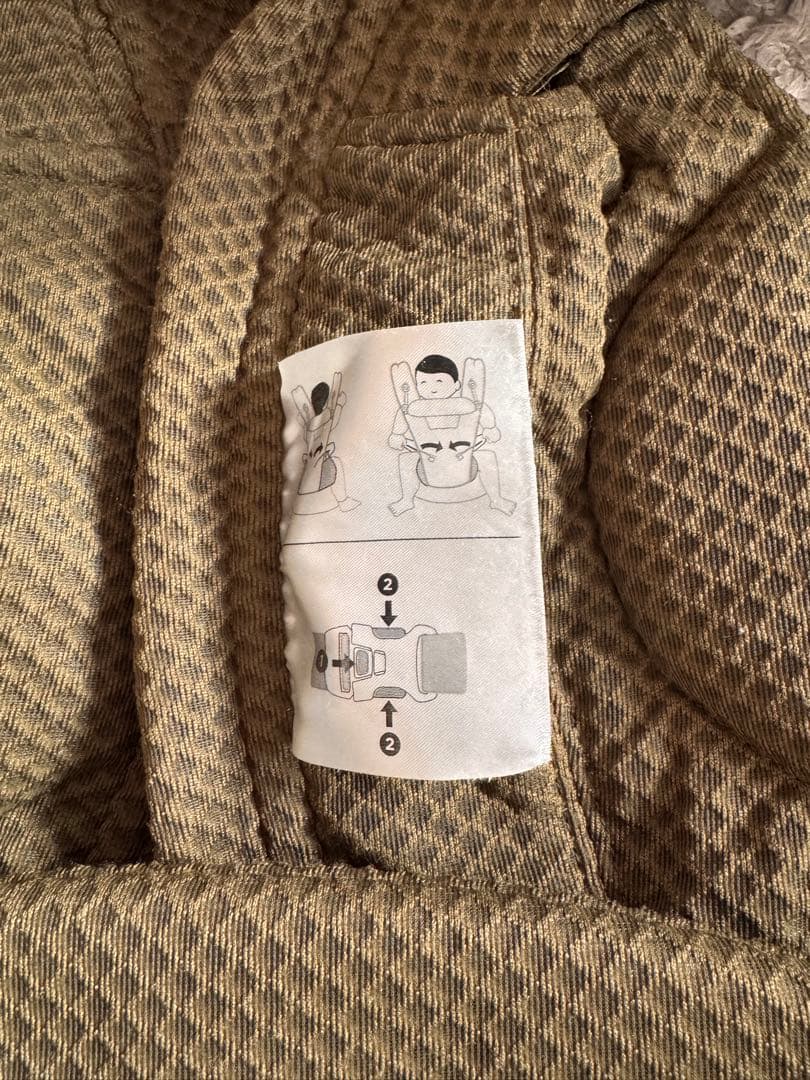 【美品】ergobaby OMNI Breeze 抱っこ紐 オリーブグリーン