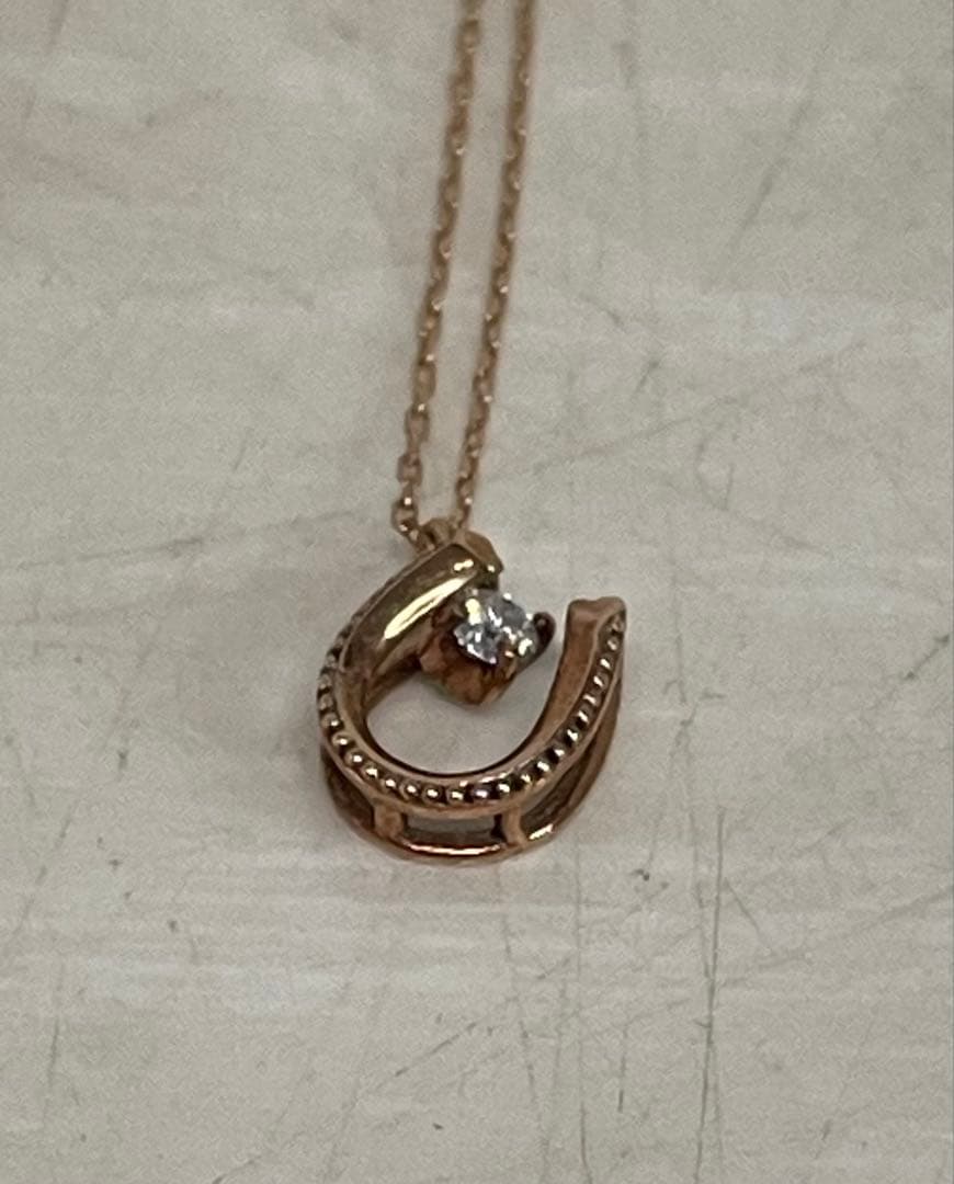 美品 K10 ネックレス