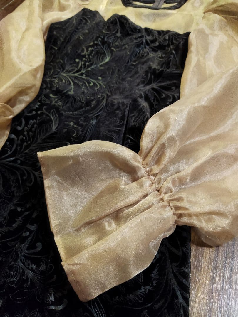 美品♪アマイル オケージョンドレス dress ベロア ワンピース