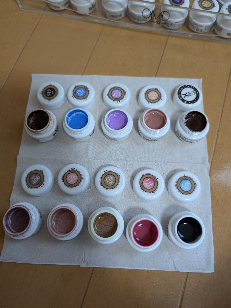 VETRO ベラフォーマ　ジェル　118個　収納ケース付　ジェルネイル