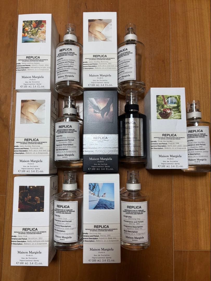 マルジェラ 香水 空き瓶 7セット