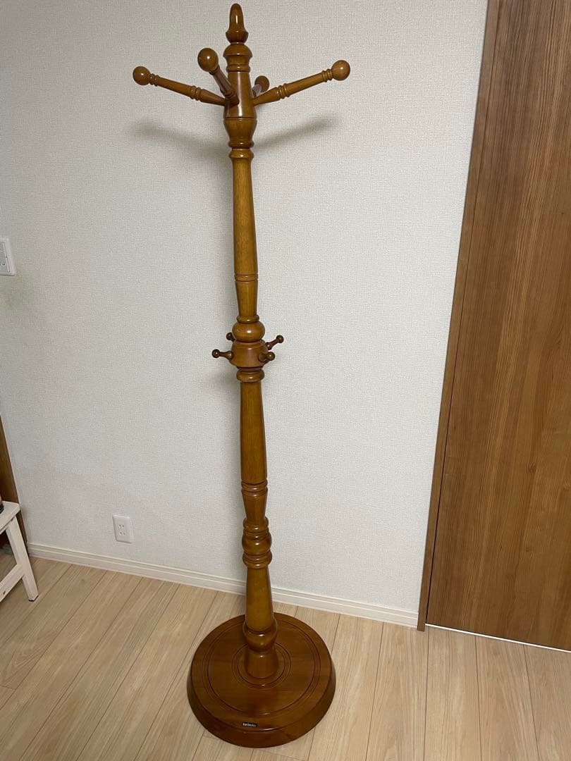 カリモク　木製ポールハンガー