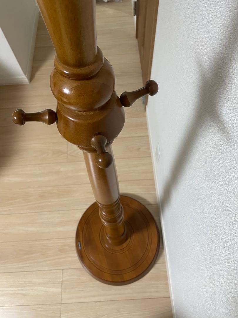 カリモク　木製ポールハンガー