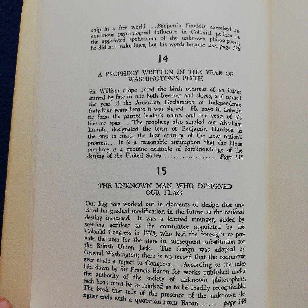 洋書 The Secret Destiny of America by Hall